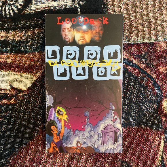 RARE Lootpack "Da Pacumentary" VHS Tape - Picture 1 of 3